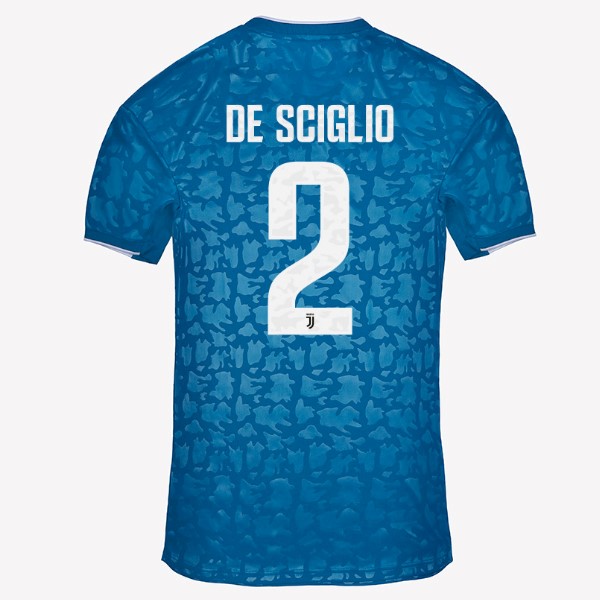 Camiseta Juventus NO.2 De Sciglio 3ª 2019-2020 Azul